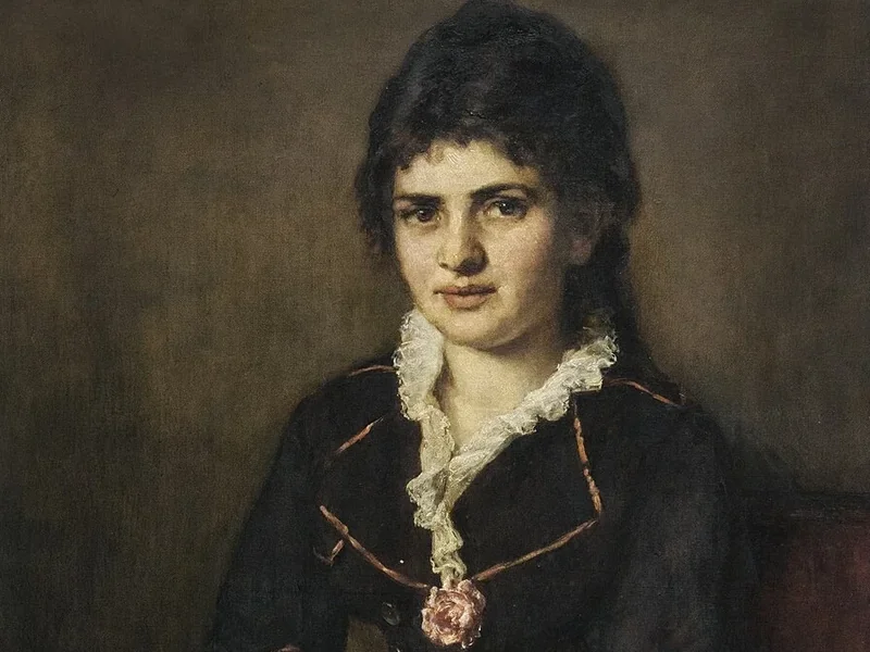1853-Elise Brunner - Ritratto di Emilie Amann (Costanza), 1881